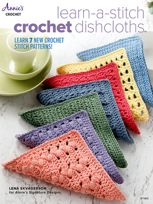 cover image of Learn-a-Stitch Crochet Dishcloths